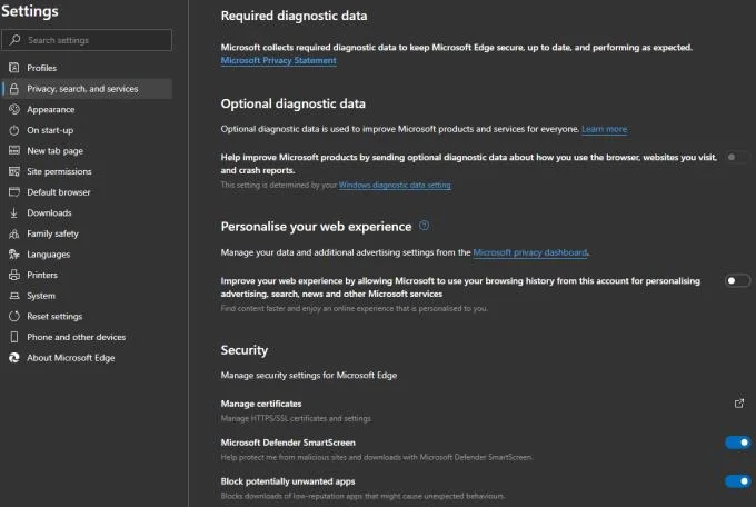 Windows 版 Edge：如何禁用 Microsoft Defender SmartScreen