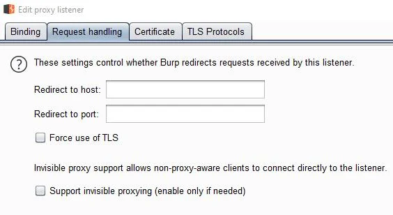 如何在 Burp Suite 中設置代理偵聽器