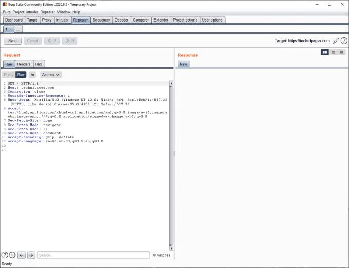 Jak korzystać z funkcji Burp Suite Repeater