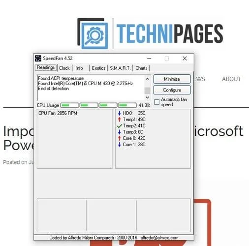 Cómo verificar y monitorear la temperatura de su computadora