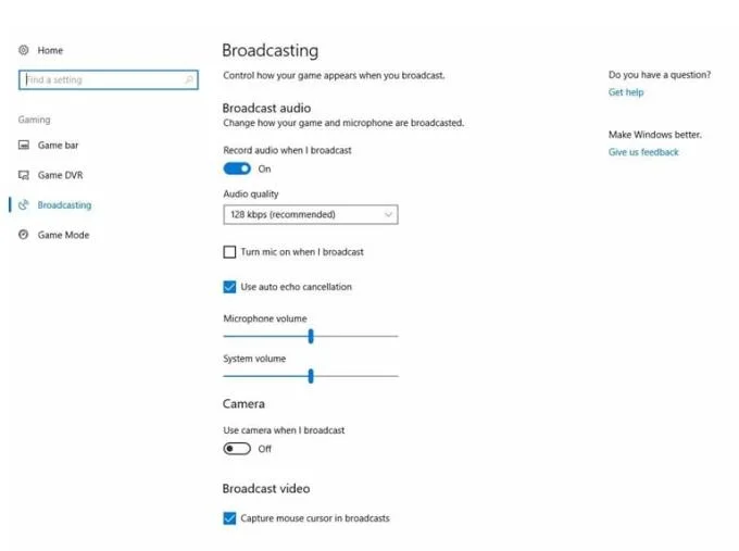 Comment diffuser des jeux à l'aide de Microsoft Mixer sur Windows 10