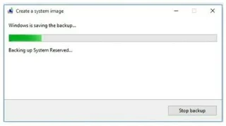 Windows10の完全バックアップを作成する方法