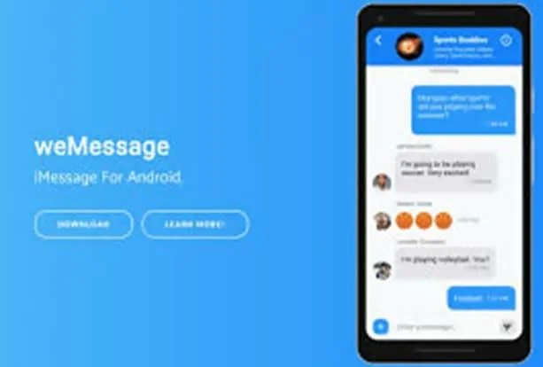 Hoe iMessage op Android te gebruiken