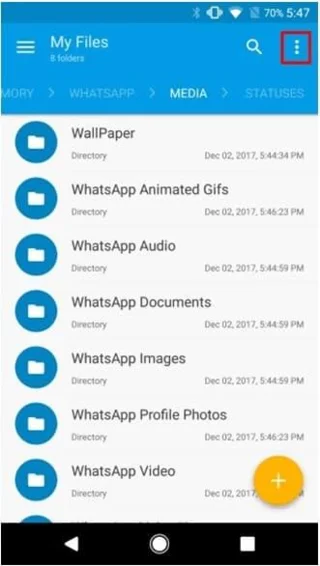 Cómo guardar el estado de WhatsApp sin tomar capturas de pantalla