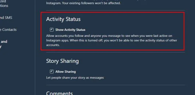 如何在社交媒體上禁用 Instagram 的“活動狀態”功能