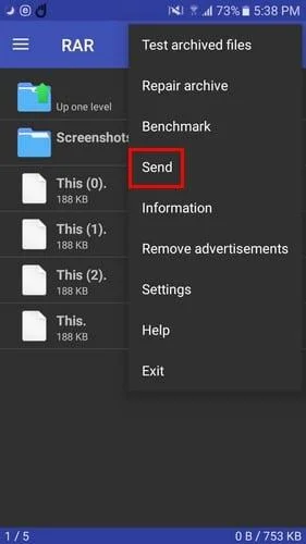 Bestanden comprimeren en decomprimeren op Android