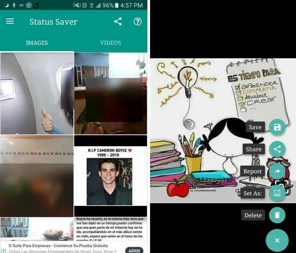 3 manieren om WhatsApp-status op te slaan - geen root nodig