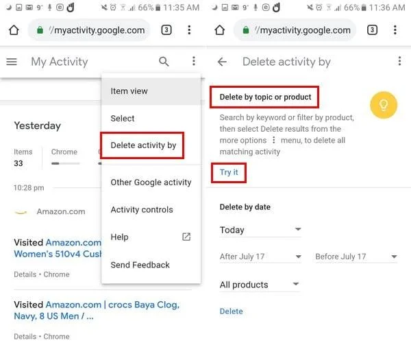 Hoe u uw Google-activiteit op Android kunt beheren