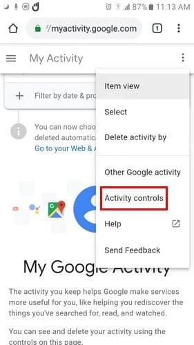 Hoe u uw Google-activiteit op Android kunt beheren