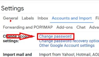 Gmailのパスワードを変更する方法