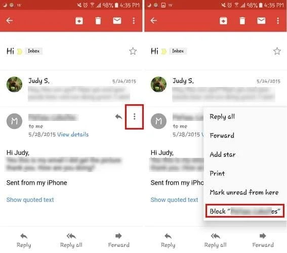 Jak blokować wiadomości e-mail w Gmailu