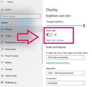 Cách bật Bộ lọc ánh sáng xanh trong Windows 10 để giảm căng thẳng cho mắt
