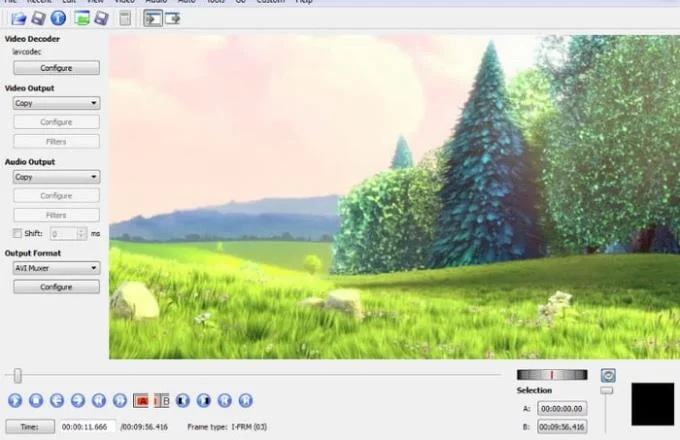 Avidemuxの使い方