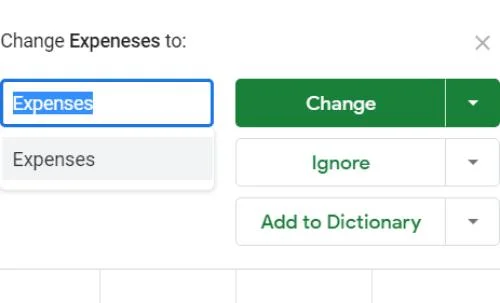 Jak sprawdzać pisownię w Arkuszach Google