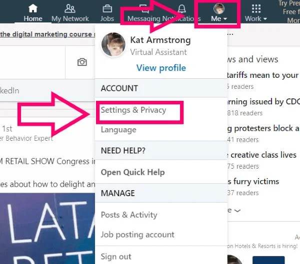 Jak usunąć swoje konto LinkedIn LinkedIn