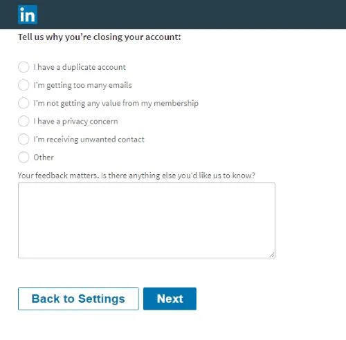 Jak usunąć swoje konto LinkedIn LinkedIn