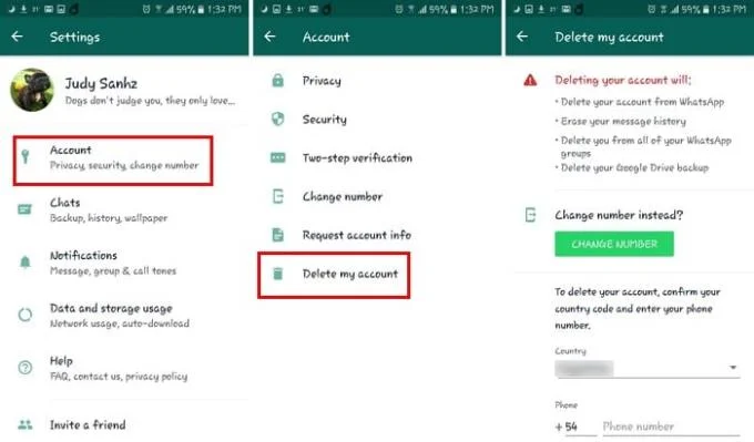 Jak usunąć swoje konta WhatsApp i Telegram