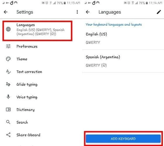 Android: Cách nhập các ngôn ngữ khác nhau bằng bàn phím Gboard