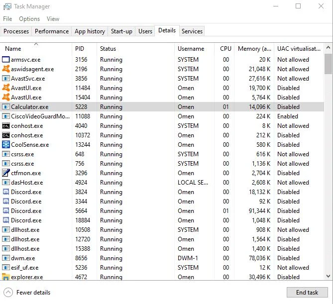 Windows 10: Cách đặt mối quan hệ của bộ xử lý