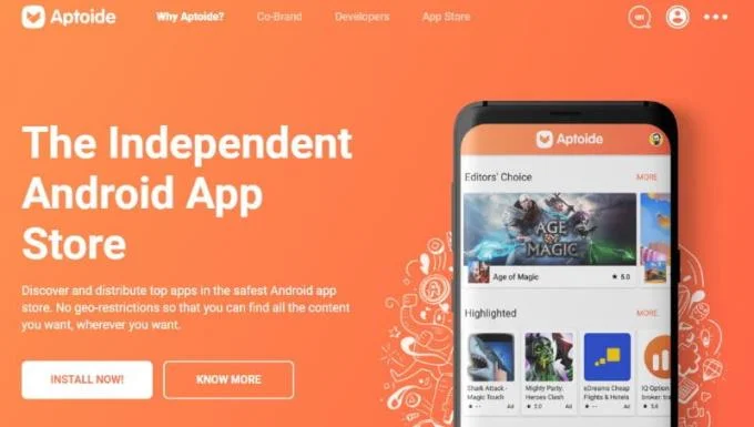 Aptoide 로고