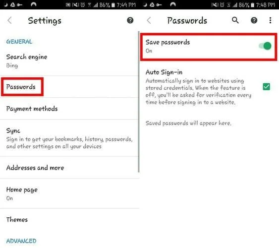 Hoe Vivaldi Browser op Android te gebruiken