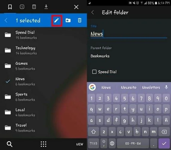 Hoe Vivaldi Browser op Android te gebruiken