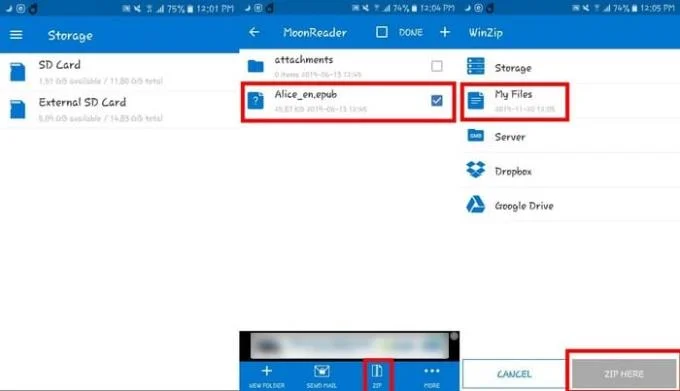 4 Android-apps om bestanden te comprimeren