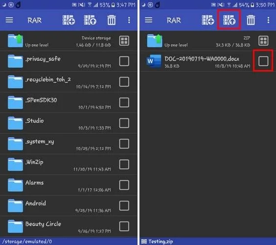 4 Android-apps om bestanden te comprimeren