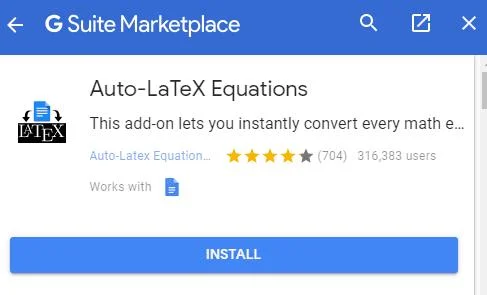 Google 문서에서 LaTeX 수학 방정식을 사용하는 방법