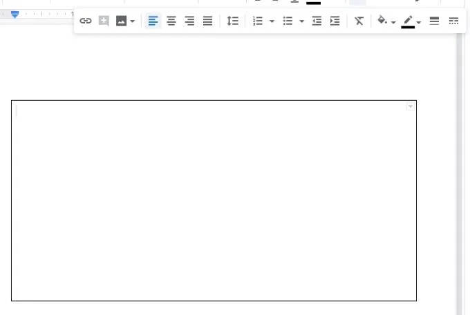 Google Docs: Adicionar uma borda