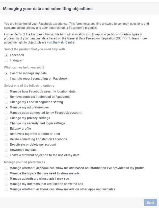 Jak uzyskać dostęp do swoich danych na Facebooku?