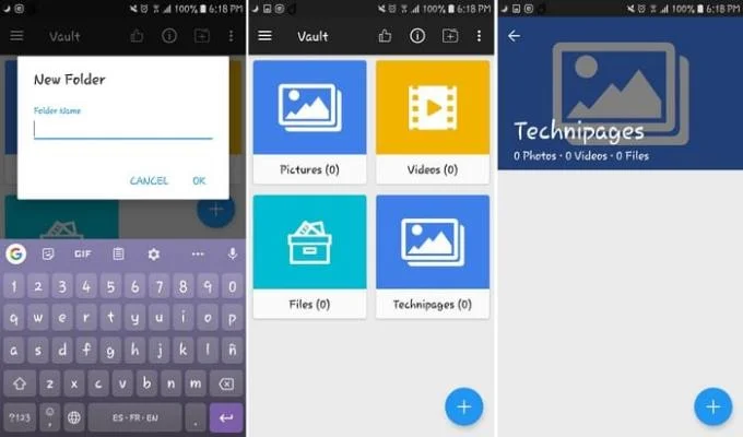 Cách ẩn ảnh, video và tài liệu trên Android