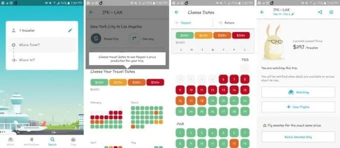 格安航空券を見つけるための4つの無料Androidアプリ