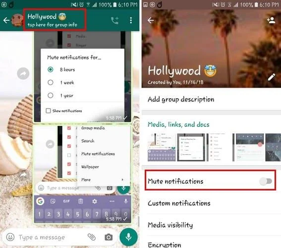 Jak wyciszyć czaty grupowe i indywidualne WhatsApp