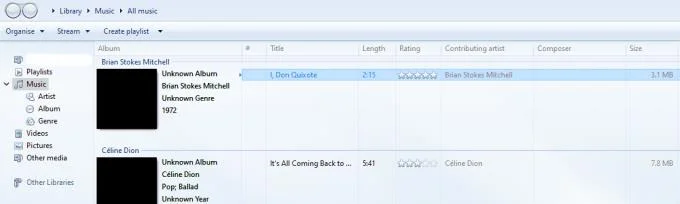 Windows Media Player：添加媒體信息