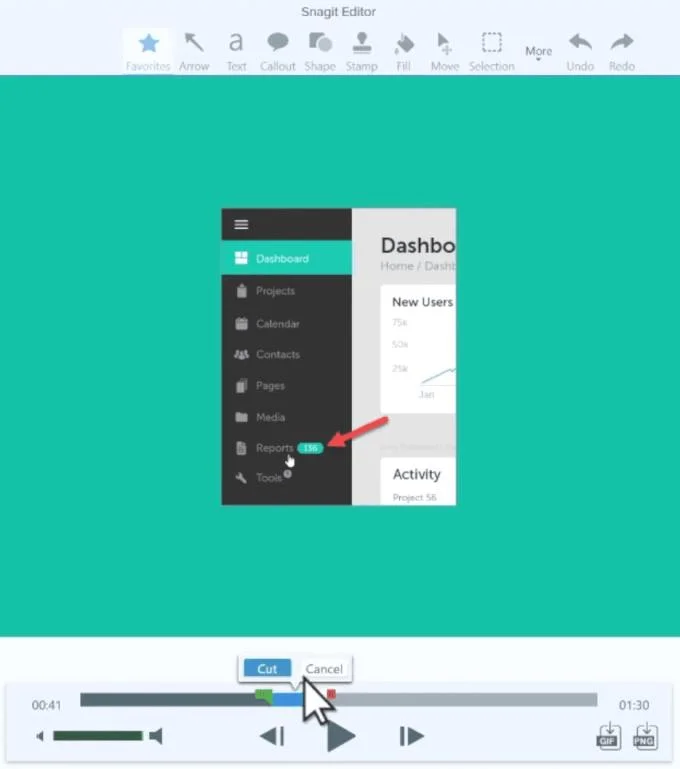 Como usar o SnagIt para gravar vídeos