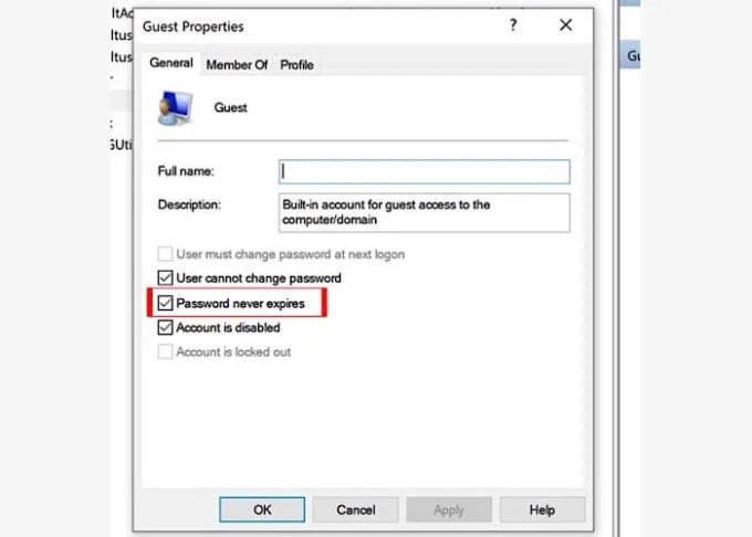 Cách đặt mật khẩu tạm thời trên Windows 10