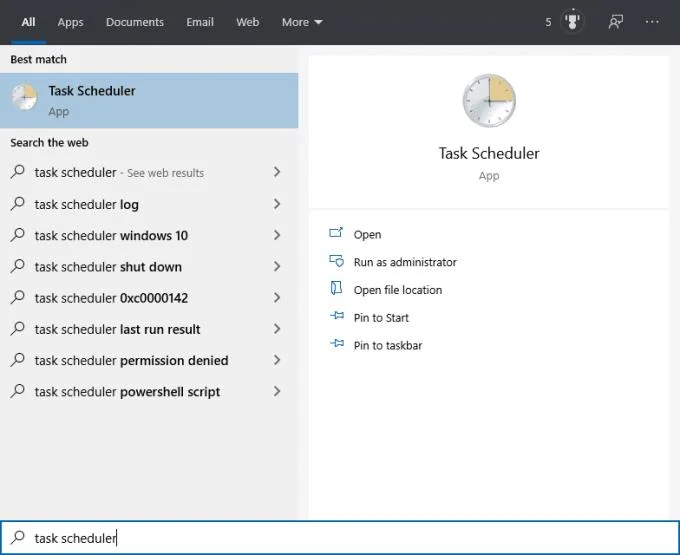 Lên lịch tự động đánh thức Windows 10 từ chế độ ngủ