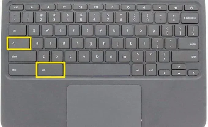 Chromebook: habilitar / deshabilitar el bloqueo de mayúsculas
