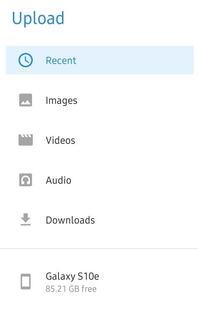 Google Drive: Tải lên tài liệu từ Android