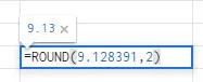 Arkusze Google: Jak zaokrąglać liczby