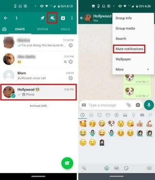 WhatsApp: różnica między wyciszaniem a blokowaniem kogoś
