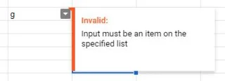Arkusze Google: Utwórz listę rozwijaną