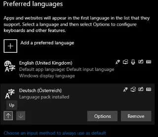 Windows 10: Cómo agregar o quitar idioma