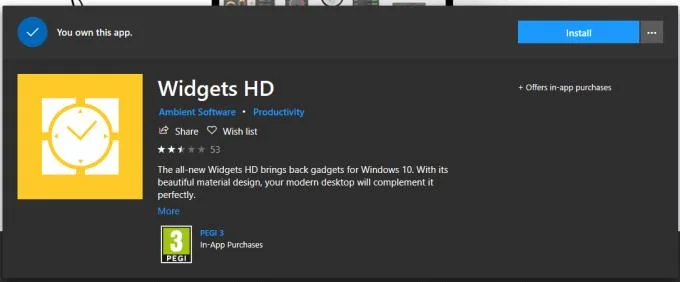 Windows 10: Thêm Thời gian & Thời tiết vào Máy tính để bàn