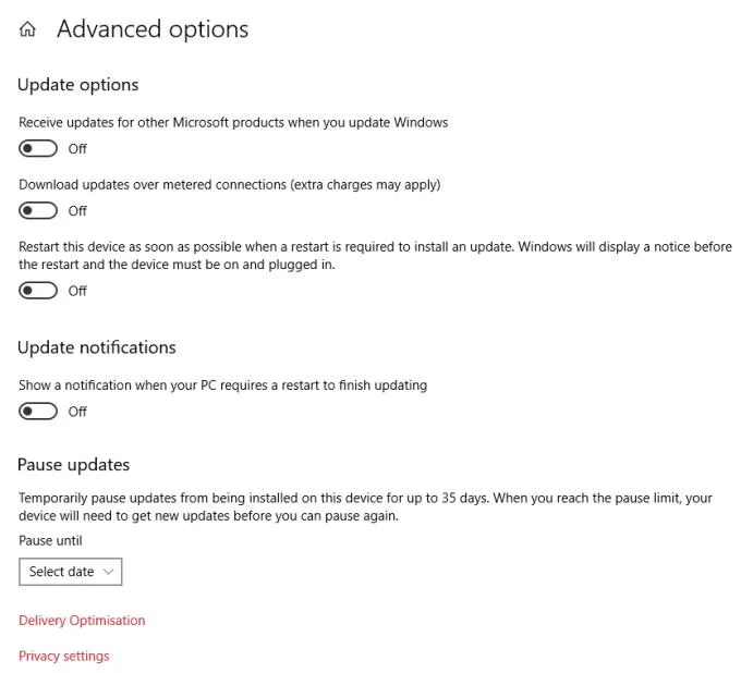Windows 10: Wyłącz automatyczne aktualizacje