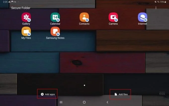 Inhoud toevoegen aan beveiligde Samsung-mappen