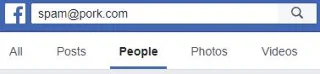Facebook: Znajdź osoby korzystające z adresu e-mail