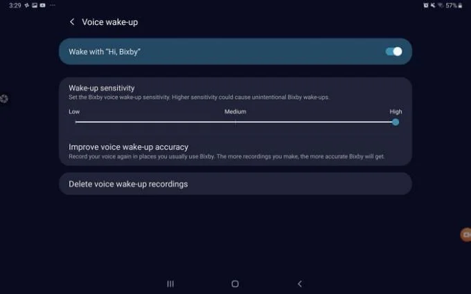 Samsung Galaxy Tab S5e：BixbyHomeのセットアップと使用