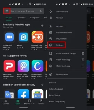 Ouderlijk toezicht instellen in Google Play